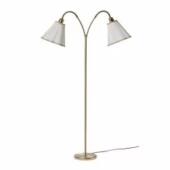 AH Belysning Haga 2L Mässing Golvfot