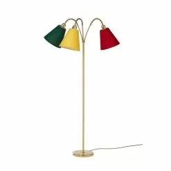 AH Belysning Haga 3 Mässing Golvfot