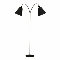 AH Belysning Haga Golvlampa 2a 140cm Svart