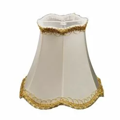 HALLBERGS BELYSNING Lampettskärm Guld/Beige 12Cm