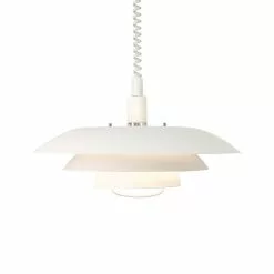 Aneta Lighting Epsilon Taklampa Med Hiss Vit 45cm
