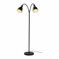 Aneta Lighting Idre Golvlampa 2-arm Svart 150cm