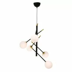 Aneta Lighting Akrobat Taklampa 58cm Svart