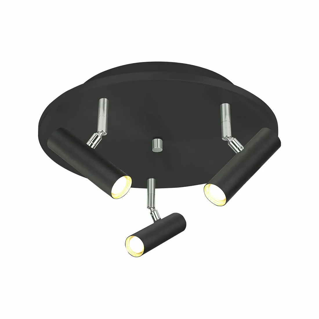 Aneta Lighting Artic Takspotlight 3:a 30cm Svart 1 Aneta Lighting Artic Takspotlight 3:a 30cm Svart