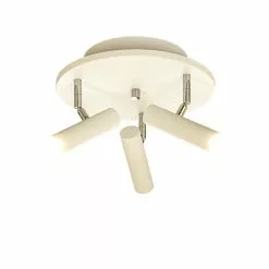 Aneta Lighting Artic Takspotlight 3:a 30cm Vit