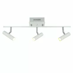 Aneta Lighting Artic Takspotlight Rak 3:a 66cm Vit