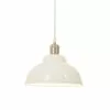 Aneta Lighting Bonnie Taklampa 25cm Vit/Silver
