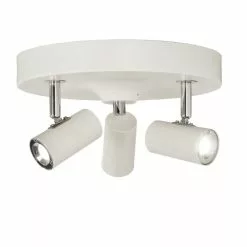 Aneta Lighting Gusto Vit/Krom Led/Dimmer 3:A Rund Spotlight