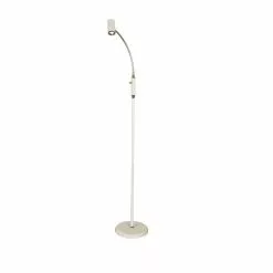 Aneta Lighting Gusto Vit/Krom Led/Dimmer Golvlampa