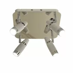 Aneta Lighting Havanna Vit/Krom Led/Dimmer 4:A Spotlight