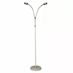Aneta Lighting Oslo Vit Duo Led Golvlampa