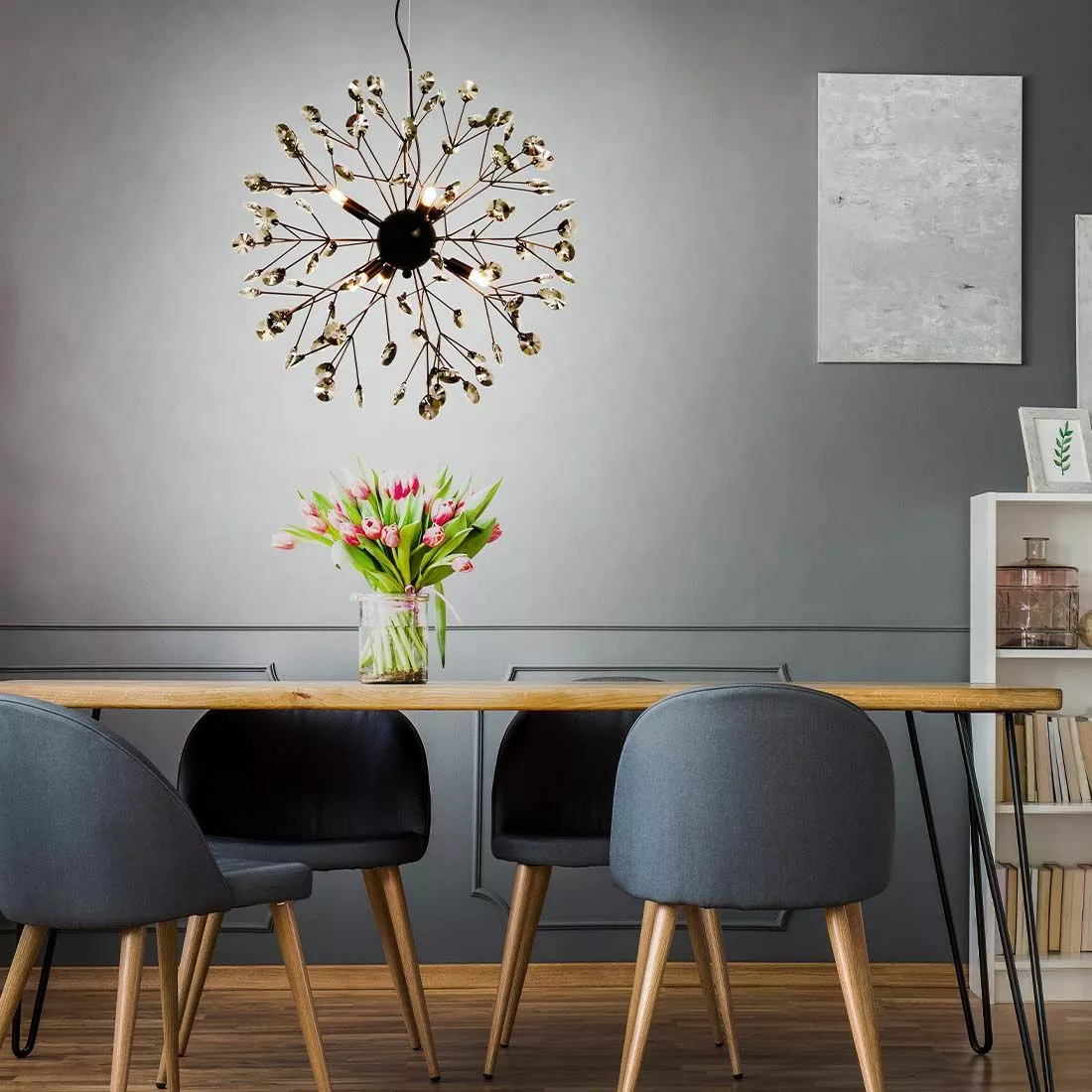 Aneta Lighting Viva Svart 55cm Taklampa 2 Aneta Lighting Viva Svart 55cm Taklampa - Bild 2