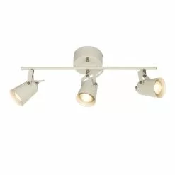 Aneta Metz Takspot 3:a Rak, Vit/stål