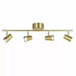 Aneta Lighting Pilot Takspot Rak 4:a, Mässing