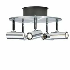 Belid Cato Alu 5-Led Rund Takspotlight