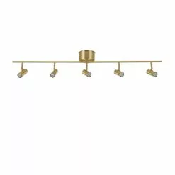 Belid Cato Mässing 5-Led Takspotlight