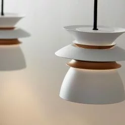 Belid Diablo Taklampa 16,5cm Mattvit/Mässing -Taklampor affär belid diablo taklampa 165cm mattvitmassing 3