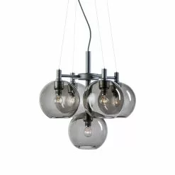 Belid Gloria Rök/Grafit 50Cm Takkrona