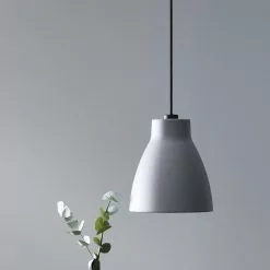 Belid Gong Taklampa 25cm Betong/Svart -Taklampor affär belid gong taklampa 25cm betongsvart 3