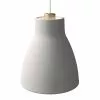 Belid Gong Taklampa 25cm Vit/Guld