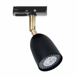 Belid Radiell Svart Spotlight 230V 1-Fas Global