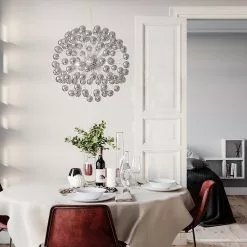 By Rydens Carroll Krom 58cm Taklampa -Taklampor affär by rydens carroll krom 58cm taklampa 3