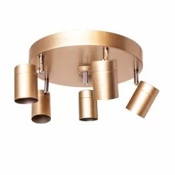 By Rydens Correct Takspotlight Rund 5-låg Guld