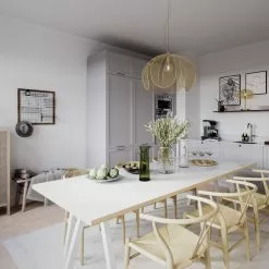 By Rydens Daisy Taklampa Guld B60H40cm -Taklampor affär by rydens daisy taklampa guld b60h40cm 3