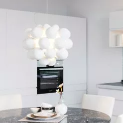 By Rydens Gross Taklampa 50 Cm Vit Matt -Taklampor affär by rydens gross taklampa 50 cm vit matt 2