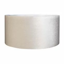 Honey Benvit Sammet Taklampskärm