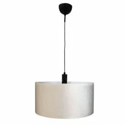 Honey Benvit Sammet Taklampskärm -Taklampor affär by rydens honey benvit sammet taklampskarm 4