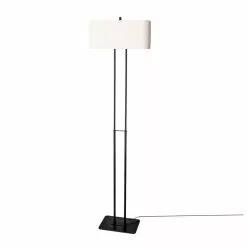 By Rydens Luton Golvlampa H150cm Svart/vit