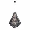 By Rydens Monarque Grande Taklampa Svartkrom 58cm