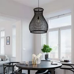 By Rydens Seagrass Taklampa Svart 55cm -Taklampor affär by rydens seagrass taklampa svart 3