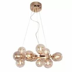 By Rydens Splendor Guld/Amber Taklampa