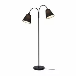 Cottex Duett Golvlampa Svart 140cm