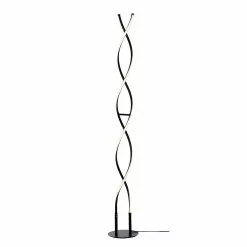 Cottex Vindla LED Golvlampa Dimbar Svart 155cm