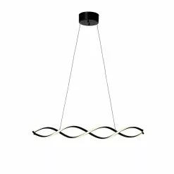 Cottex Vindla Taklampa Dimbar LED Svart 87cm