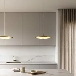 DFTP Blanche 32cm Taklampa Mässing