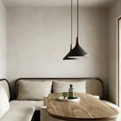 DFTP Nori 27cm Taklampa Svart -Taklampor affär dftp nori 27cm taklampa svart 3