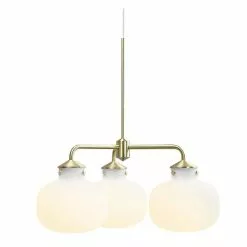 DFTP Raito Opalvit 3-arm Taklampa