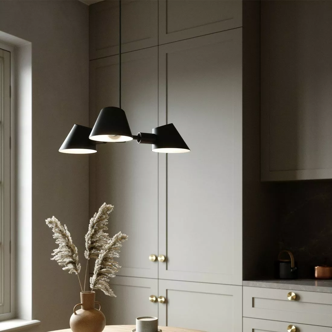 DFTP Stay 3 Taklampa Svart 3 DFTP Stay 3 Taklampa Svart - Bild 3