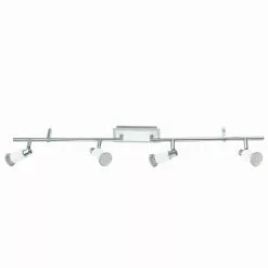 EGLO Eridan Vit/Krom 4Xled Takspotlight