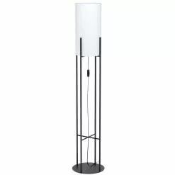 EGLO Glastonbury Golvlampa 151cm Svart/Vit