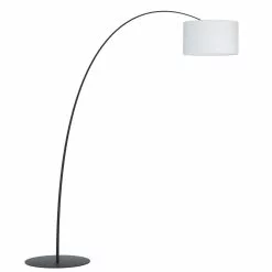 EGLO Lesquerde Golvlampa Svart/Vit 195cm