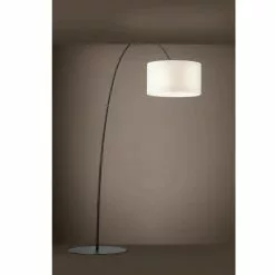 EGLO Lesquerde Golvlampa Svart/Vit 195cm -Taklampor affär eglo lesquerde golvlampa svartvit 195cm 3
