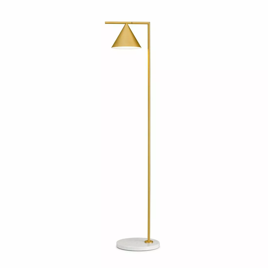 Flos Captain Flint Golvlampa Mässing 154cm 1 Flos Captain Flint Golvlampa Mässing 154cm