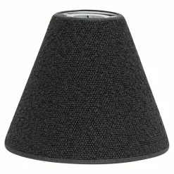 HALLBERGS BELYSNING Boulce Lampskärm Antracitgrå 22cm E27 Toppring