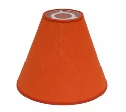 HALLBERGS BELYSNING Carolin Golvskärm Orange 22Cm