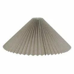 HALLBERGS BELYSNING Carolin Veckad Beige 40cm Lampskärm